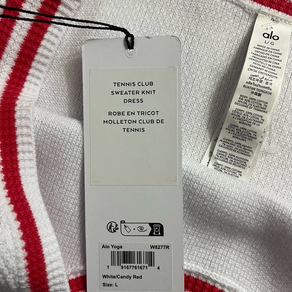 ALO Tennis Club Sweater Knit Dress - Picture 6 of 8